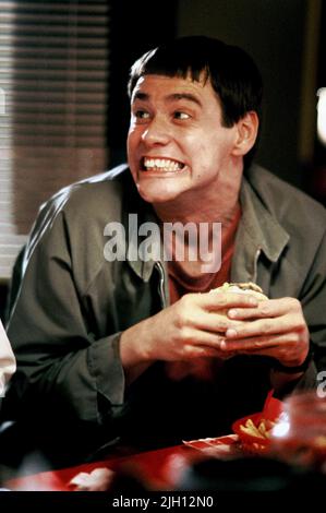 JIM CARREY, muto e più muto, 1994 Foto Stock