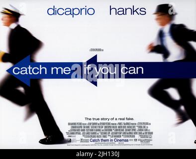 DICAPRIO, POSTER, CATCH ME IF YOU CAN, 2002 Foto Stock