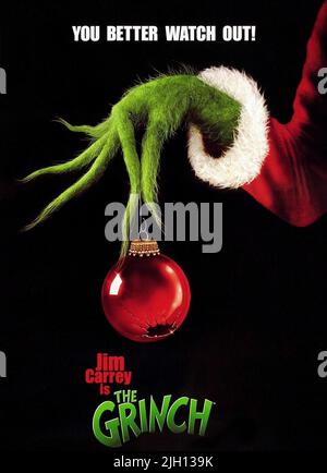 POSTER DEL FILM, come il Grinch ha rubato il natale, 2000 Foto Stock