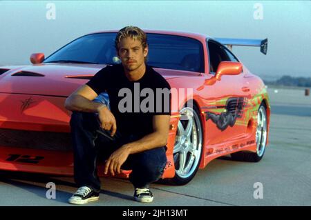 PAUL WALKER, The Fast And The Furious, 2001 Foto Stock