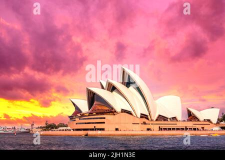 Sydney Opera House, Australia, Foto Stock