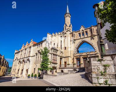 BADEN-Württemberg : ingresso al castello Foto Stock