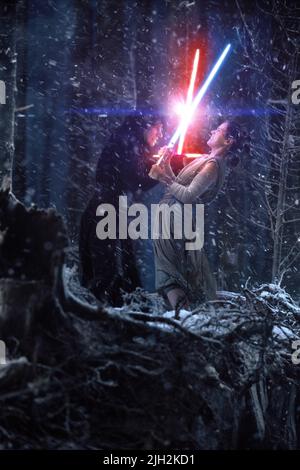 DRIVER, RIDLEY, STAR WARS: EPISODIO VII - LA FORZA SI RISVEGLIA, 2015 Foto Stock