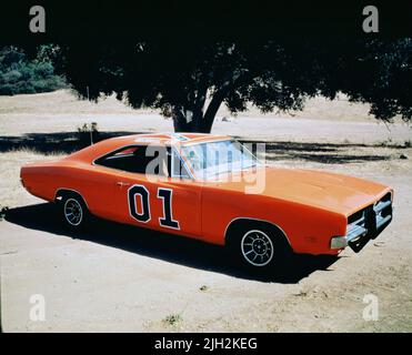 Il Generale Lee (1969 Dodge Charger), i duchi di Hazzard 1979 Foto Stock