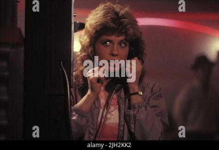 LINDA Hamilton, il terminatore, 1984 Foto Stock