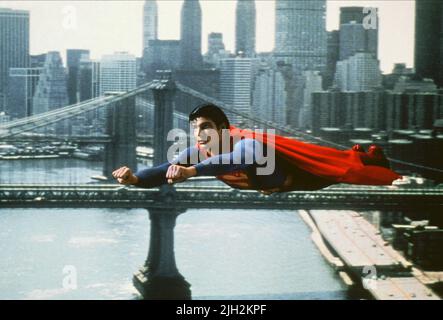 CHRISTOPHER REEVE, Superman II, 1980 Foto Stock