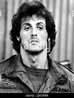 SYLVESTER STALLONE, primo sangue, 1982 Foto Stock