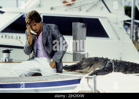 DON JOHNSON, Miami Vice, 1984 Foto Stock