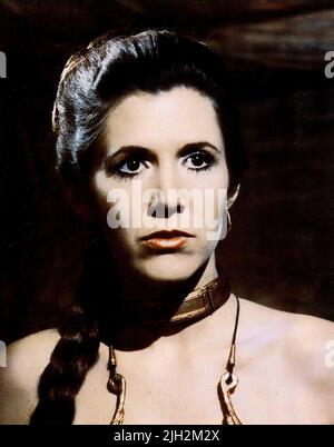 CARRIE FISHER, Star Wars: Episodio VI - il ritorno dello Jedi, 1983 Foto Stock