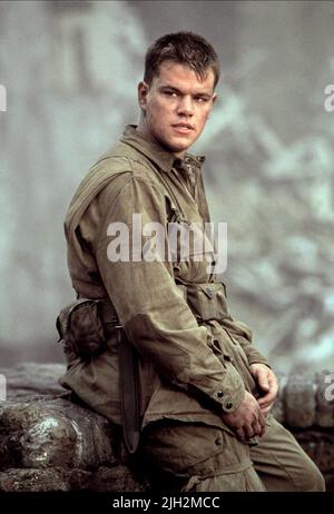 MATT DAMON, Salvate il soldato Ryan, 1998 Foto Stock