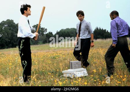 LIVINGSTON, HERMAN, NAIDU, OFFICE SPACE, 1999 Foto Stock