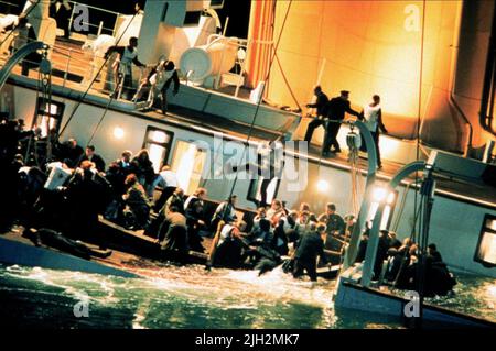 Naufragio della scena, Titanic, 1997 Foto Stock