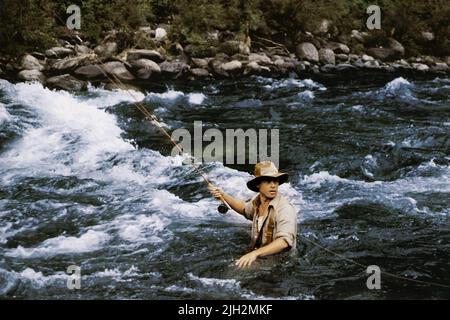 BRAD PITT, SCORRE IL FIUME, 1992 Foto Stock