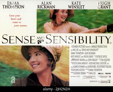 WINSLET, POSTER, SENSO E SENSIBILITÀ, 1995 Foto Stock