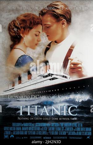 WINSLET, POSTER, TITANIC, 1997 Foto Stock