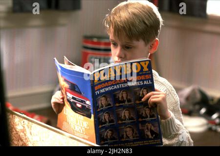 MACAULAY CULKIN, casa da soli, 1990 Foto Stock