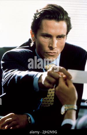 CHRISTIAN BALE, American Psycho, 2000 Foto Stock