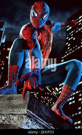 TOBEY MAGUIRE, SPIDER-MAN, 2002 Foto Stock