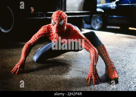 TOBEY MAGUIRE, SPIDER-MAN, 2002 Foto Stock