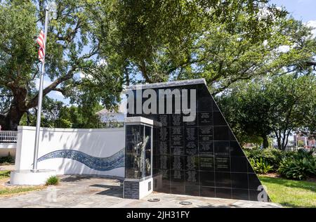 Biloxi, MS - 18 giugno 2022: Hurricane Katrina Memorial Foto Stock