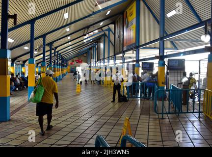 Terminal degli autobus Fairchild St Barbados Foto Stock