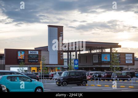 The Outlets Kitakyushu - Outlets di articoli di marca a Kitakyushu City, Fukuoka, Giappone Foto Stock