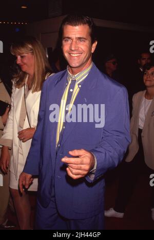 Mel Gibson alla prima di The Man Without A Face 05 agosto 1993 credito: Ralph Dominguez/MediaPunch Foto Stock