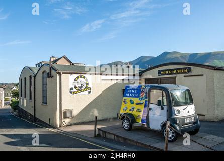 Cars of the Stars Motor Museum, Regno Unito, Inghilterra, Keswick Foto Stock