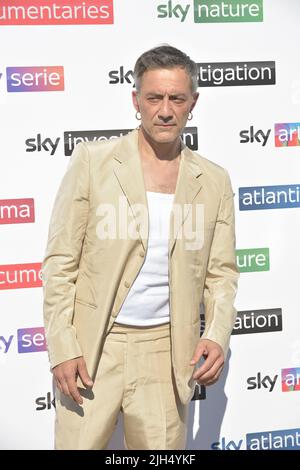 Roma, Italia. 15th luglio 2022. Filippo Timi partecipa al Sky 2022/2023 Show Schedule Presentation in Rome, Italy.July 13th, 2022 Credit: dpa/Alamy Live News Foto Stock