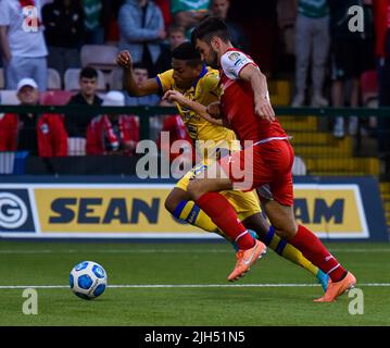 Cliftonville Vs DAC 1904 - UEFA Europa Conference League Foto Stock