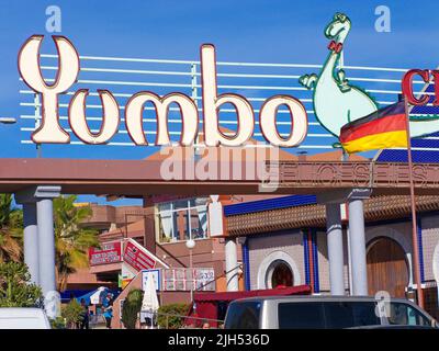 Yumbo, grande centro commerciale a Playa del Ingles, Grand Canary, Isole Canarie, Spagna, Europa Foto Stock