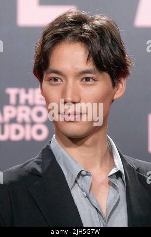 Madrid, Spagna. 13th luglio 2022. SOTA Fukushi assiste alla fotocellula 'The Head' presso gli Adisar Studios di Madrid. (Foto di Atilano Garcia/SOPA Images/Sipa USA) Credit: Sipa USA/Alamy Live News Foto Stock