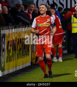 Cliftonville Vs DAC 1904 - UEFA Europa Conference League Foto Stock