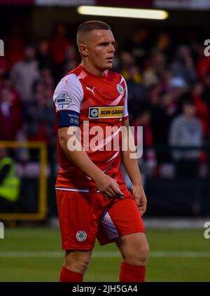 Cliftonville Vs DAC 1904 - UEFA Europa Conference League Foto Stock