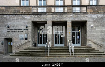 Ufficio di Stato per la Salute e gli Affari sociali, Fehrbelliner Platz, Charlottenburg-Wilmersdorf, Berlino, Germania Foto Stock