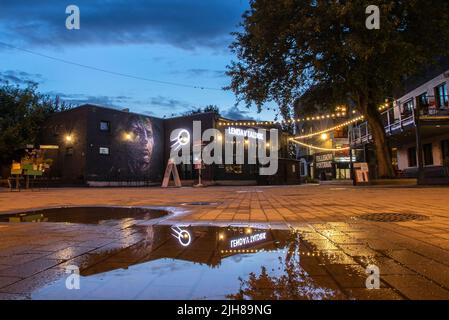 Area di Telliskivi a Tallinn, Estonia Foto Stock