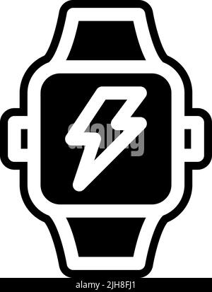 Icona smartwatch Smarthome Illustrazione Vettoriale