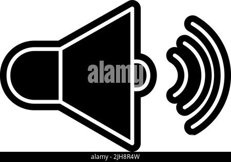 Comunicazioni audio . Illustrazione Vettoriale