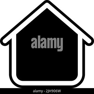 Schermata Home applicazioni casa . Illustrazione Vettoriale