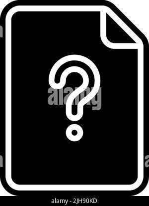 Posta sconosciuta di file e documenti . Illustrazione Vettoriale
