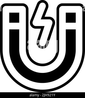 Magnete da laboratorio . Illustrazione Vettoriale