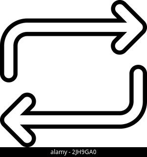 Ripetizione interfaccia utente Essentials . Illustrazione Vettoriale