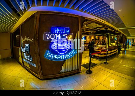 The Original Boat Noodle - Thai Street Food, Suntec City, Singapore. Foto Stock