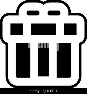 ECommerce ui regalo . Illustrazione Vettoriale