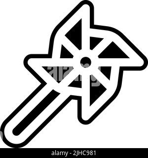 Ruota internazionale del giorno dei bambini. Illustrazione Vettoriale