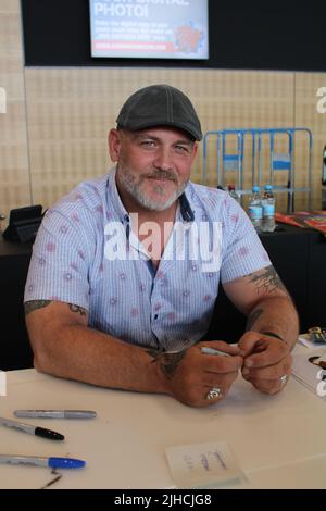 Ty Olsson auf der German Comic con Limited & Family Edition in der Messe Dortmund. Dortmund, 16.07.2022 Foto Stock