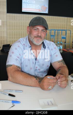 Ty Olsson auf der German Comic con Limited & Family Edition in der Messe Dortmund. Dortmund, 16.07.2022 Foto Stock