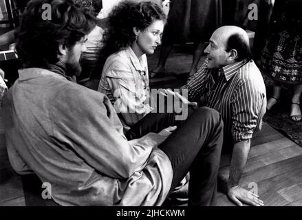 JEREMY FERRI, MERYL STREEP, KAREL REISZ, LA DONNA FRANCESE TENENTE, 1981 Foto Stock