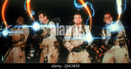 ERNIE HUDSON, Dan Aykroyd, Bill Murray, harold ramis, Ghostbusters II, 1989 Foto Stock