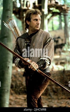 KEVIN COSTNER, Robin Hood il principe dei ladri, 1991 Foto Stock
